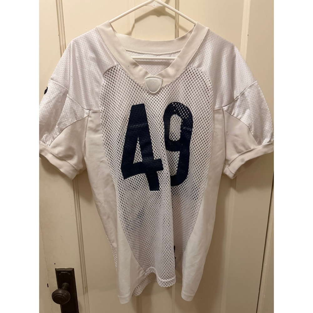 Nike Chicago Bears 2012 Team Issued Practice Jersey 49 White Mens 46 NFL